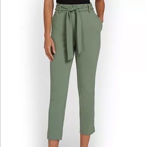 Philosophy Tie-Front Crepe Ankle Pant NEW W/ TAGS!